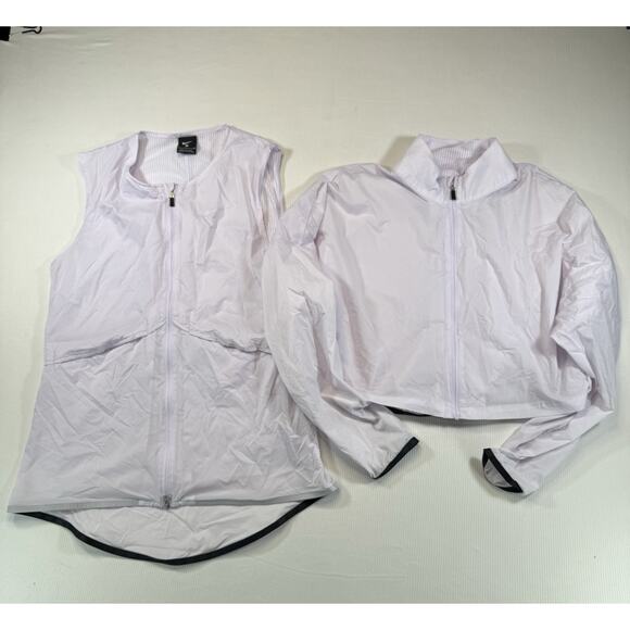 Nike Women’s Convertible Running Jacket Vest 2-in-1 Zip Off Sleeves Purple S - Picture 3 of 7